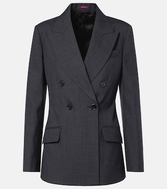 Double-breasted wool blazer | Gucci