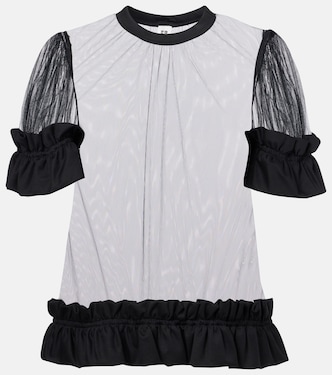 Sheer tulle top | Noir Kei Ninomiya