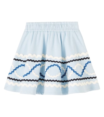 Barbera embroidered cotton skirt | Molo
