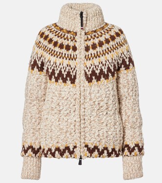 Daunenjacke Girose aus Jacquard-Strick | Moncler Grenoble