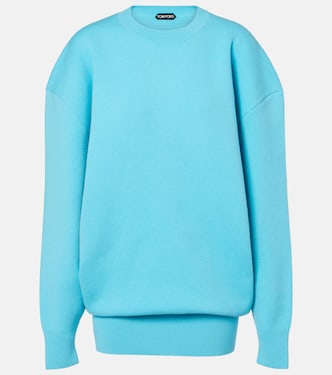 Wool and cashmere-blend sweatshirt dress | Tom Ford