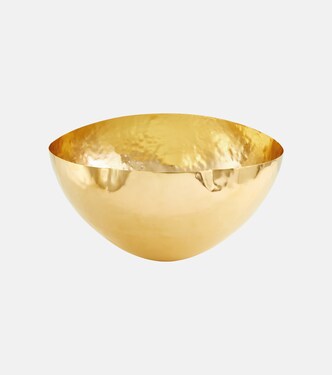 Bash Vessel Large gold-plated brass bowl | Tom Dixon