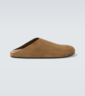 Hudson suede mules | The Row