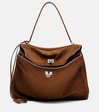 Rodeo Medium suede tote bag | Balenciaga