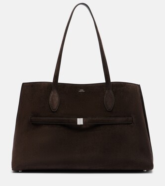 Lounge suede tote bag | Toteme