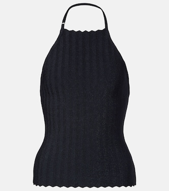 Tablier knitted halterneck top | Jacquemus
