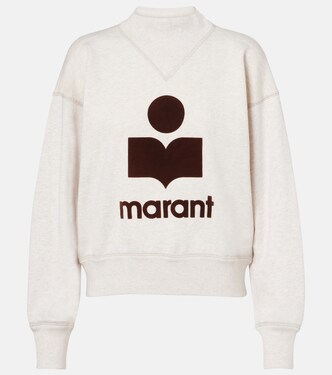Moby logo cotton-blend sweatshirt | Marant Etoile