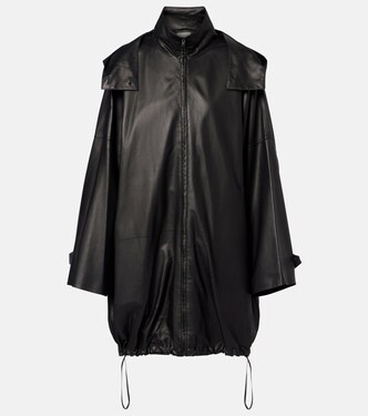Cassandre leather coat | The Row