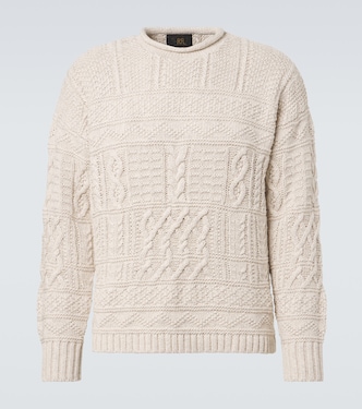 Cotton, linen, and silk sweater | RRL