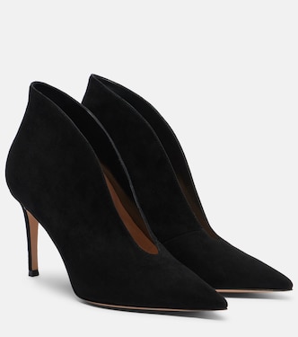 Escarpins Vania en daim | Gianvito Rossi