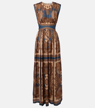 Maxikleid Mahon aus Seide | Zimmermann