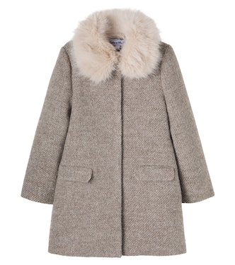 Tweed coat | Tartine et Chocolat