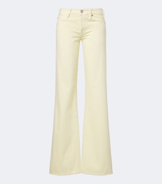 Gray wide-leg jeans | Frame