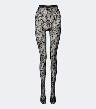 Infinite floral lace tights | Wolford