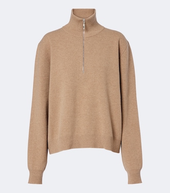 Wool-blend half-zip sweater | Róhe
