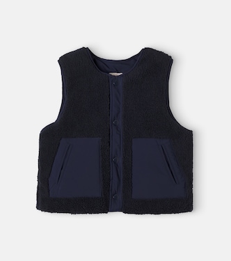 Wendbare Weste aus Teddy | Bonpoint