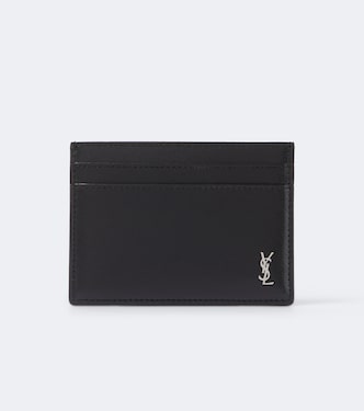 Cassandre leather card holder | Saint Laurent