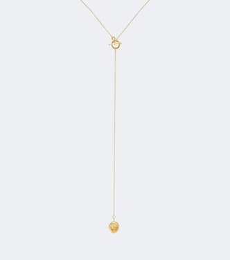 Aesop 24kt gold-plated lariat necklace | Ysso
