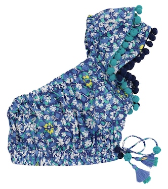 Kaia floral blouse | Poupette St Barth Kids