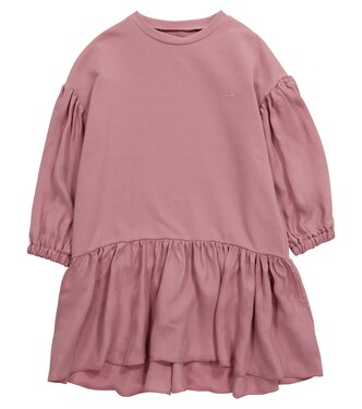 Stretch-cotton jersey sweatshirt dress | Il Gufo