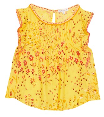 Amber floral blouse | Poupette St Barth Kids