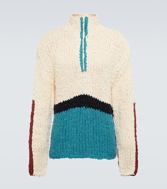 Pull Block N Spiral bouclé | The Elder Statesman
