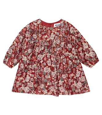 Baby Colore floral cotton-blend dress | Molo