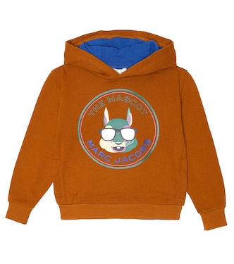 Printed cotton hoodie | Marc Jacobs Kids