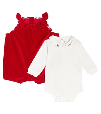 Baby Set aus Body und Spieler | Il Gufo