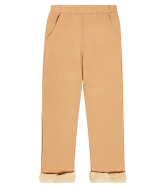 Foxe cotton-blend fleece sweatpants | Donsje