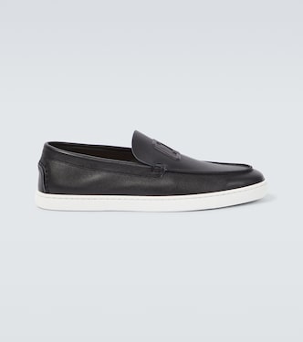 Slip-Ons Varsiboat aus Leder | Christian Louboutin