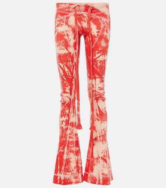 Pantalon évasé Raze à taille basse | KNWLS