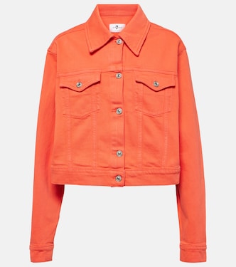 Nellie oversized denim jacket | 7 For All Mankind