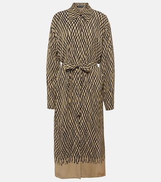 Printed shirt dress | Proenza Schouler