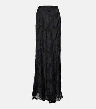 Paisley satin maxi skirt | Etro