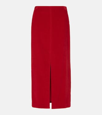 Cotton midi skirt | Brunello Cucinelli