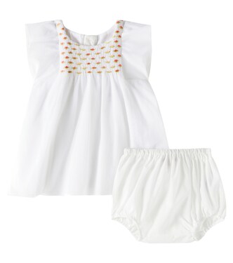 Baby Cadelili cotton dress | Bonpoint