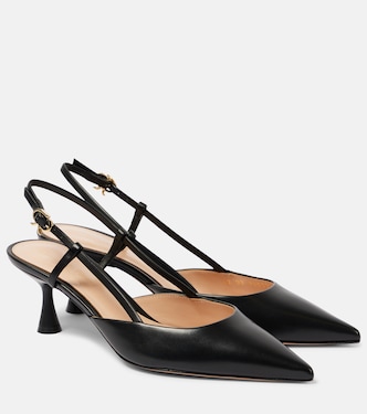 Ascent 55 leather slingback pumps | Gianvito Rossi