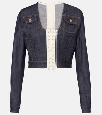 Cropped-Jeansjacke | Jean Paul Gaultier