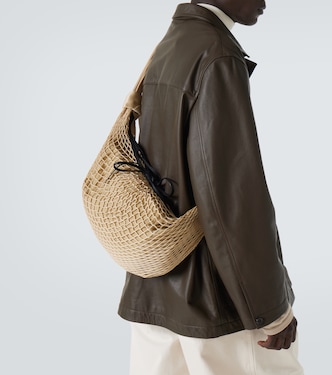 x Filt Croissant shoulder bag in beige - Lemaire | Mytheresa