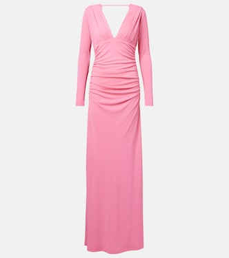 Ruched jersey gown | Carolina Herrera