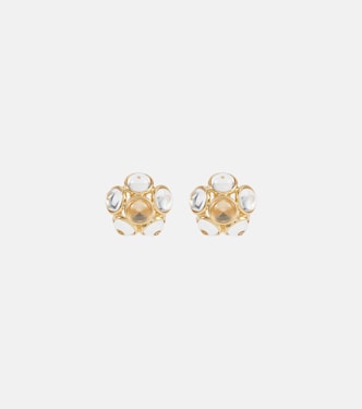 Flower clip-on earrings | Saint Laurent