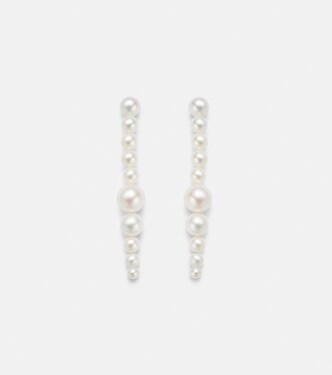 Sienna Moon 14kt gold drop earrings with pearls | Sophie Bille Brahe