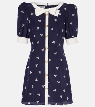 Robe en soie à pois | Alessandra Rich