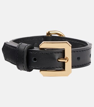 Icon Small leather pet collar | Versace Home