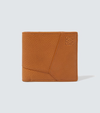 Puzzle leather wallet | Loewe