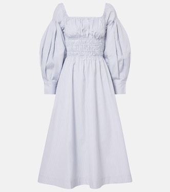 Josie striped cotton midi dress | Altuzarra