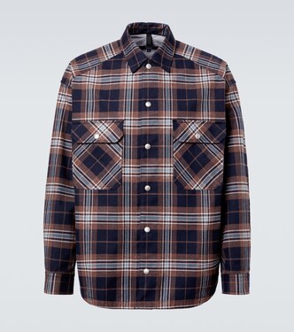 Plaid cotton overshirt | Comme des Garçons Homme