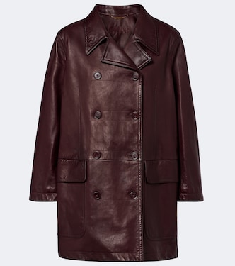 Abrigo cruzado de piel | Chloé