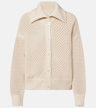 Myrtle pointelle cotton cardigan | Varley